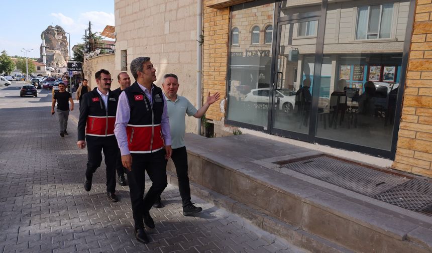 Kapadokya Alan Başkanı Aslanbay, Ortahisar’da İncelemelerde Bulundu