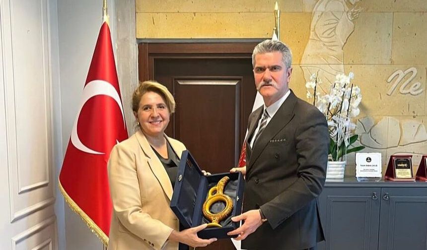 Nevşehir SMMM Odası Kurul Üyelerinden Cumhuriyet Başsavcısı Adem ÇALIŞ’a Hayırlı Olsun Ziyareti
