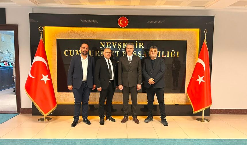 BBP Nevşehir Teşkilatından Cumhuriyet Başsavcısı Adem Çalış'a Hayırlı Olsun Ziyareti
