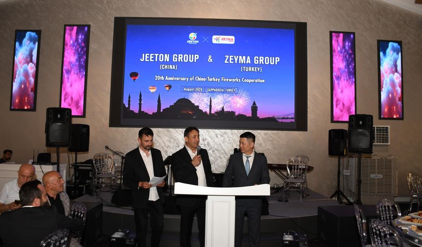 Çin-Türkiye Havai Fişek İş Birliğinde 20. Yıl: Markalar ZEYMA GROUP İş Birliğiyle Buluştu