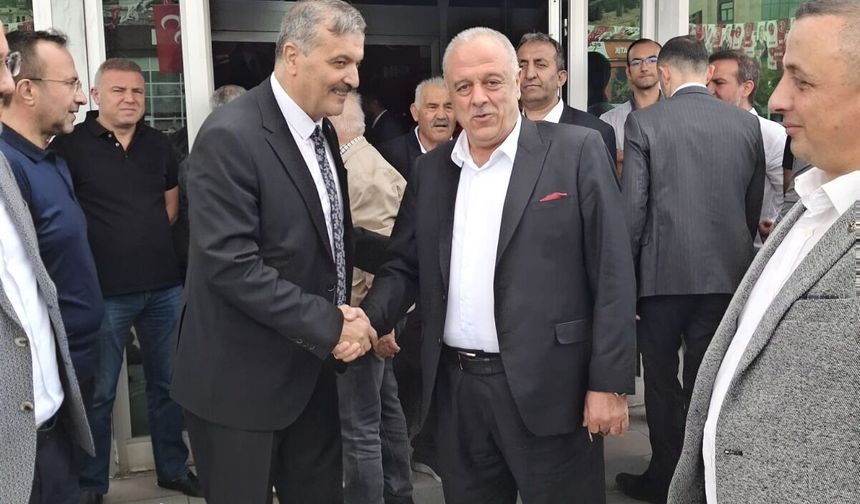 Öbekli'den MHP Nevşehir İl Başkanı Adnan Doğu'ya Tebrik