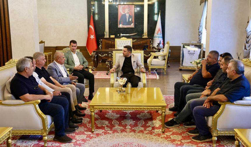 "Başkan Rasim Arı’dan NTB Başkan Adayı Mustafa Çelebi ve Ekibinin Projeleri İçin Destek Sözü"