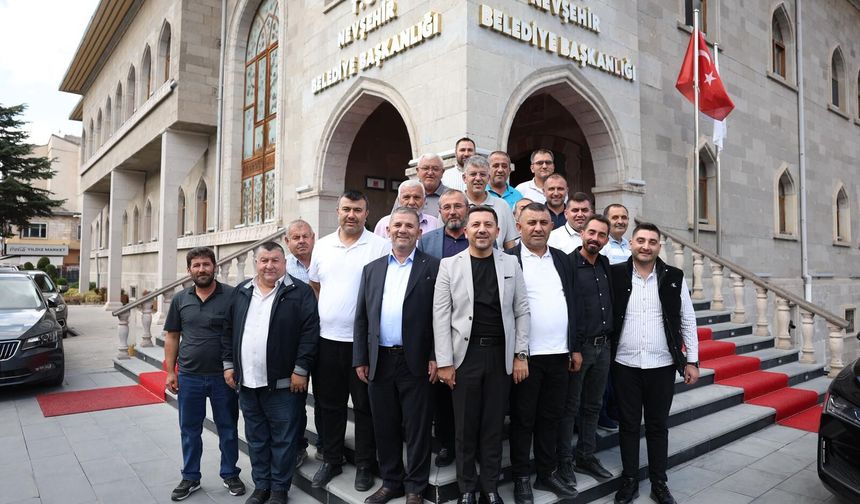 NTB Başkan Adayı Sunay Özdemir ve Ekibinden Başkan Rasim Arı’ya Ziyaret