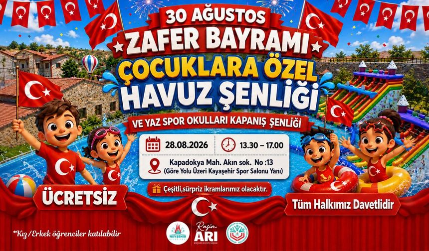 "Nevşehir'de Yaz’a Unutulmaz Bir Şenlikle Veda Ediyoruz"