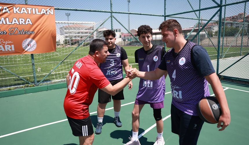 1. Geleneksel Kayaşehir 3x3 Basketbol Şenliği Başladı