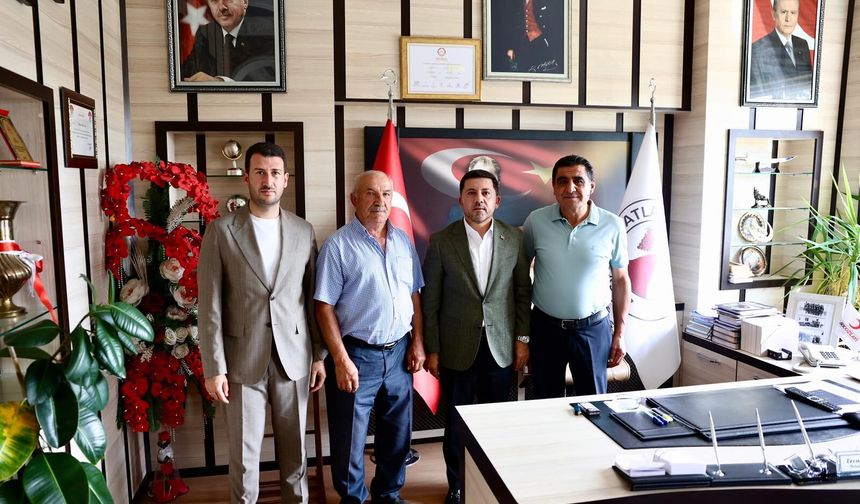 Belediye Başkanı Rasim Arı’dan Tatlarin Belediyesi’ne Ziyaret