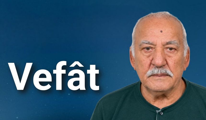 Nar Kasabasından Nurettin Ekmekciler Vefât Etti