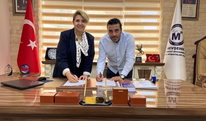 Nevşehir Spor Futbol Okulları ile NSMMMO Arasında İşbirliği Protokolü
