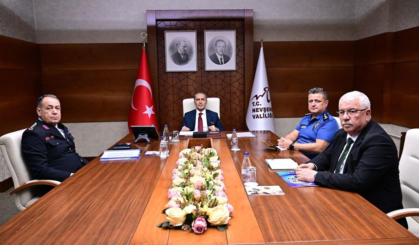 Nevşehir Valisi Hüseyin Kök, Okul Güvenliği Protokolü İmza Töreni’ne Katıldı