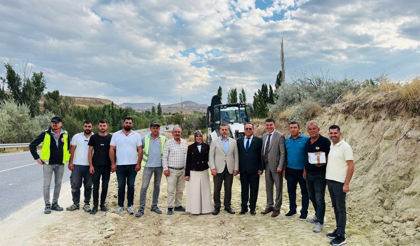 Mustafapaşa’da Doğalgaz Hattı Çalışmaları İncelendi