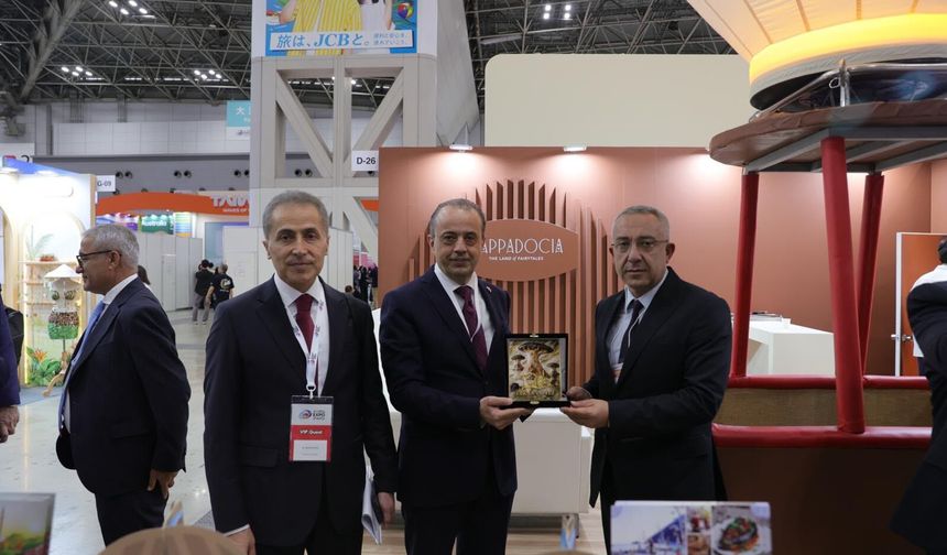 Başkan Erkan Çiftci, Japonya Tourism Expo Japan’da Gülşehiri Dünyaya Tanıttı