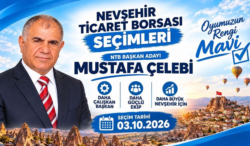 NTB Başkan Adayı Mustafa Çelebi: “Oyumuzun Rengi Mavi”