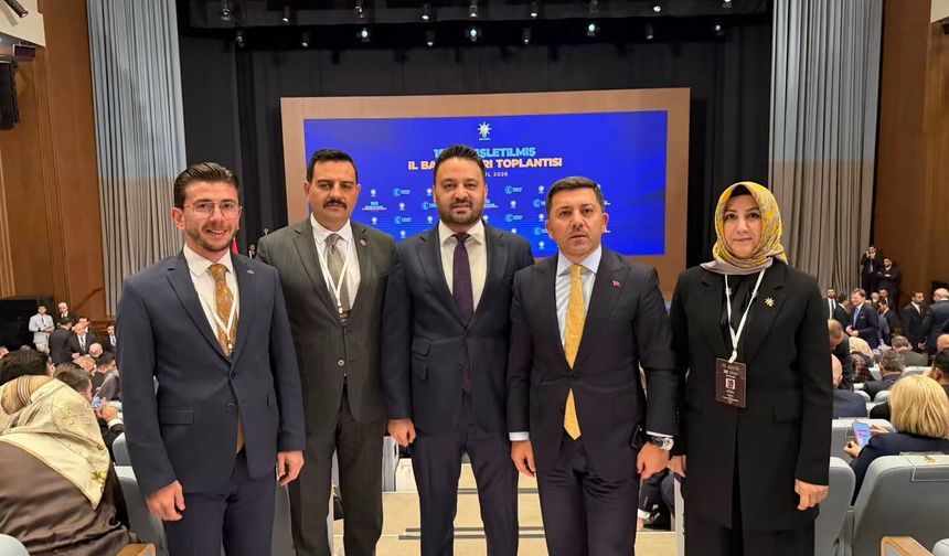AK Parti Nevşehir İl Başkanı Muhammed Feyzi Aygün, 182. Genişletilmiş İl Başkanları Toplantısı’na Katıldı