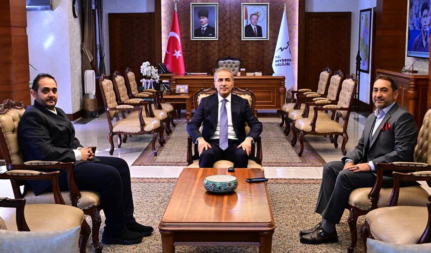 Nurullah Uzer ve Abdulsamed Uzer’den Vali Hüseyin Kök’e Ziyaret