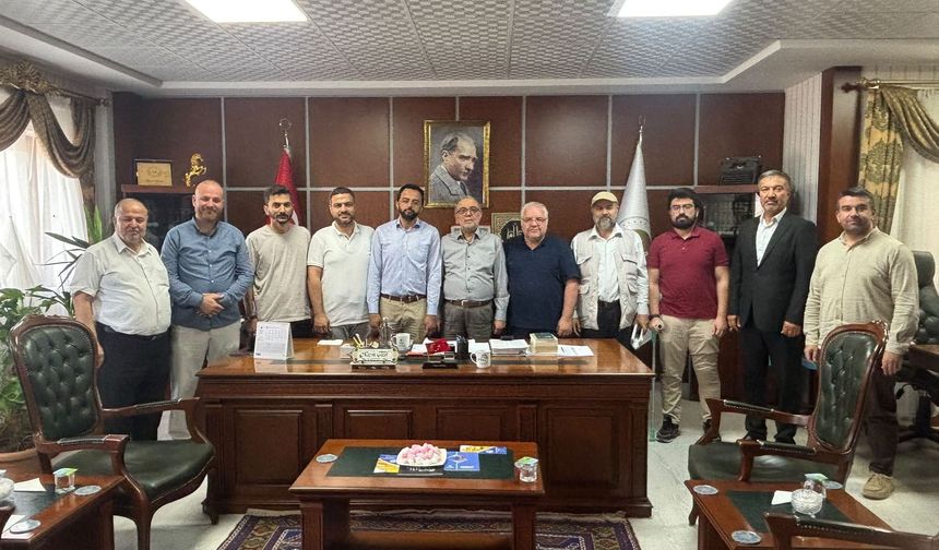 Nevşehir Eğitime Destek Platformu’ndan Kazım Güzel’e Ziyaret