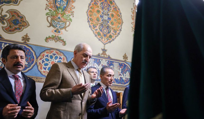 TBMM Başkanı Numan Kurtulmuş’tan Hacı Bektaş-ı Veli Türbesi’ne Ziyaret
