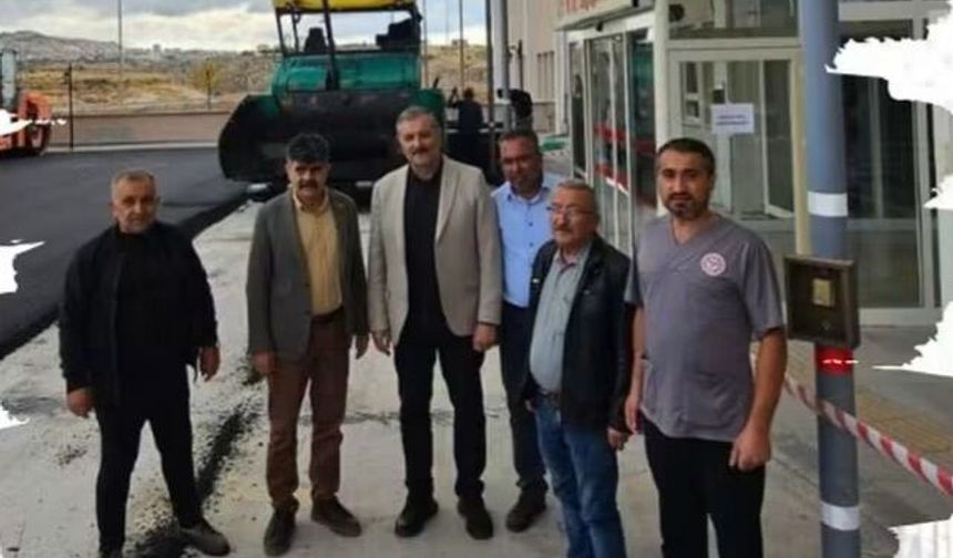 MHP Nevşehir İl Başkanı Adnan Doğu: "Ağız ve Diş Sağlığı Merkezi’nin Asfalt Sorunu Çözüldü"