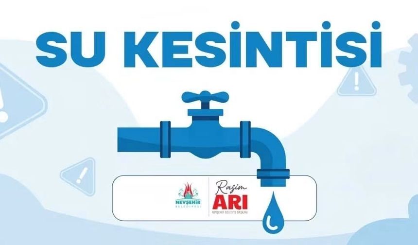 8 Mahallemizde Planlı Su Kesintisi Yapılacak