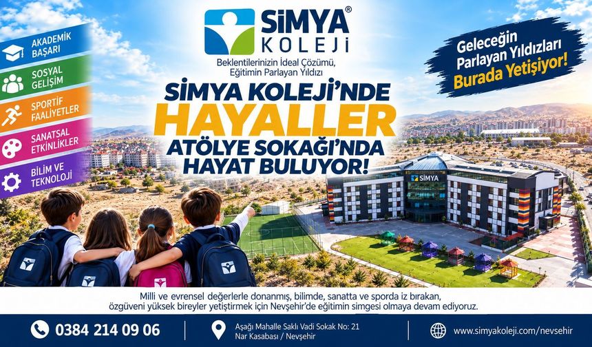 Simya Koleji’nde Hayaller Atölye Sokağı’nda Hayat Buluyor