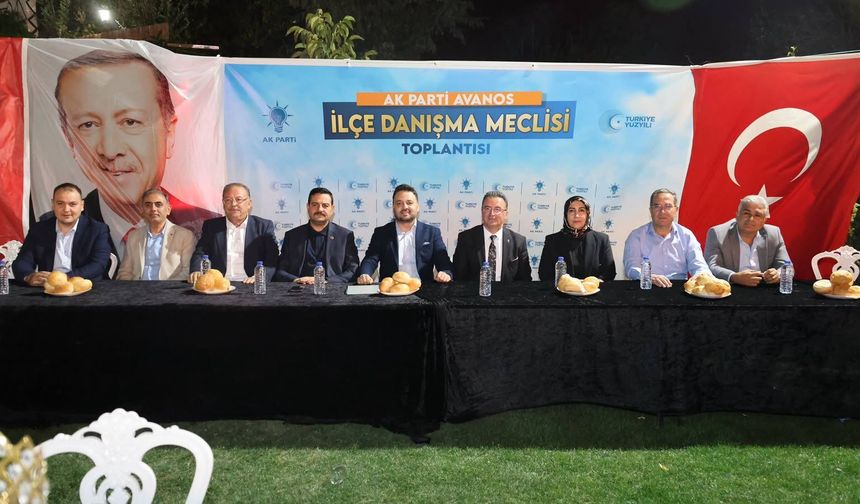 AK Parti Nevşehir Teşkilatından Avanos’ta İlçe Danışma Meclisi Toplantısı