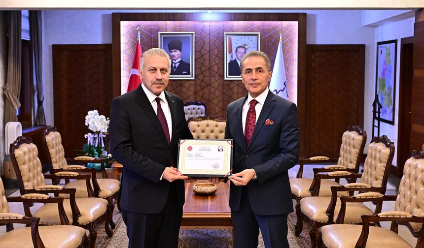 Balıkesir İl Emniyet Müdürlüğü’ne Atanan Serkan Karaman’dan Vali Hüseyin Kök’e Veda Ziyareti