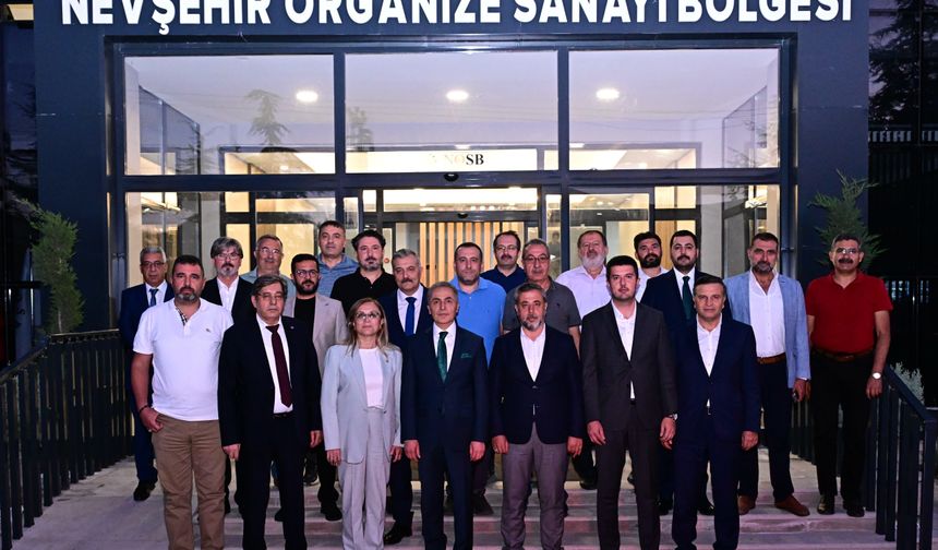 Nevşehir’de Sanayi ve Üretimin Geliştirilmesine Yönelik İstişare Toplantısı Gerçekleştirildi