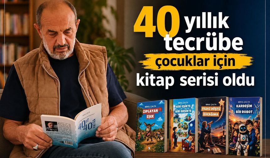 Emekli Öğretmen Birol Çalta’dan Çocuklara Dört Yeni Kitap