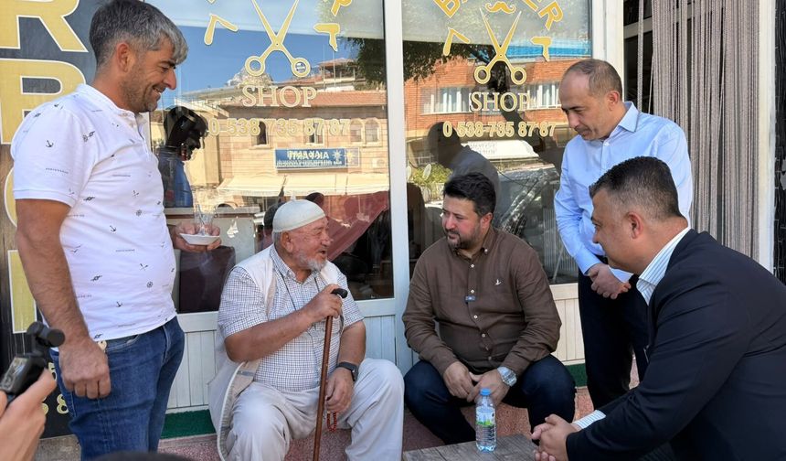 Milletvekili Emre Çalışkan Nar’da: Yatırımları İnceledi, Esnaf ve Vatandaşlarla Buluştu