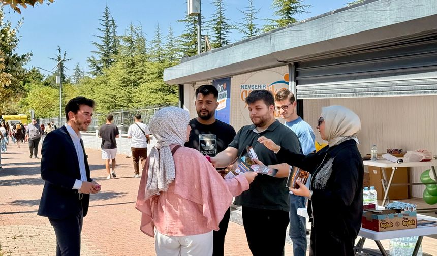 İlk Durak ÜNİAK: AK Parti Nevşehir Gençlik Kolları Üniversite Öğrencileriyle Buluştu