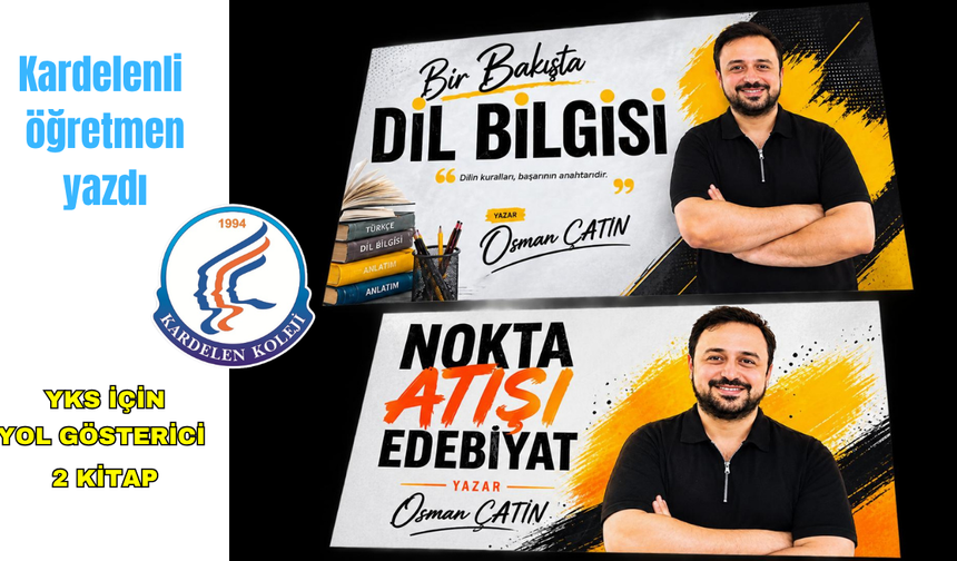 Kardelenli öğretmenden YKS için yol gösterici 2 kitap