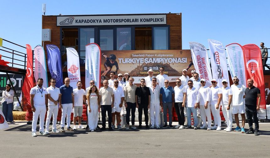 Tekerlekli Paten Türkiye Şampiyonası Nevşehir'de Tamamlandı