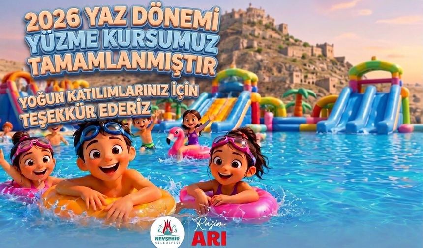 "Yüzme Bilmeyen Kalmasın" Projesi 2026 Yaz Kursu Tamamlandı