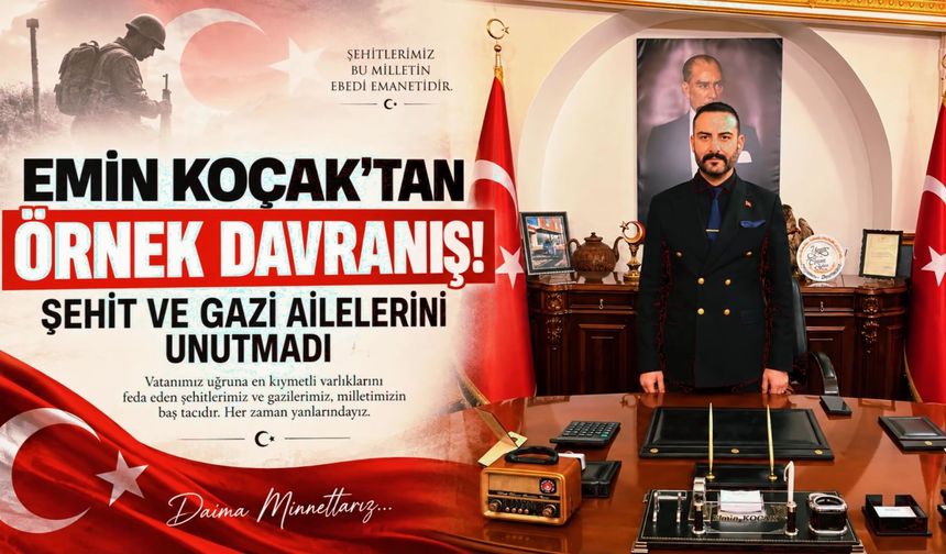 Hayırsever İş İnsanı Emin Koçak, Gaziler Günü’nde Gaziler ve Aileleriyle Bir Araya Geldi