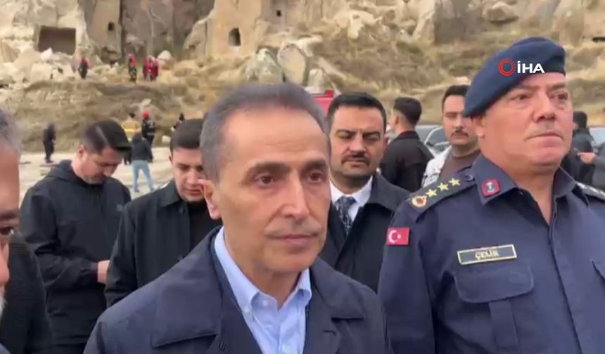 Vali Kök: "Aşırı yağıştan kaynaklanan kaya düşmesinden dolayı 2 vatandaşımızın cenazesine ulaştık"