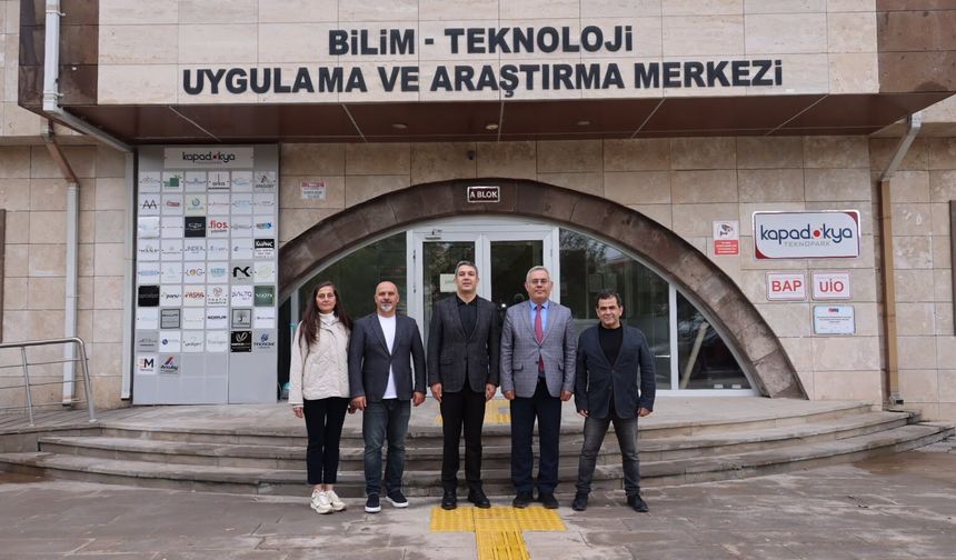 Kapadokya Alan Başkanı Aslanbay, NEVÜ’de İncelemelerde Bulundu