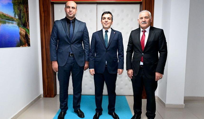 NEVESOB Başkanı Mehmet Pınarbaşı’ndan İl Emniyet Müdürü Sinan Dallı’ya Hayırlı Olsun Ziyareti