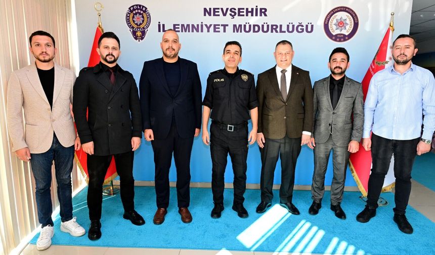 Ülkü Ocakları İl Başkanı Mehmet Uçar’dan İl Emniyet Müdürü Sinan Dallı’ya Hayırlı Olsun Ziyareti