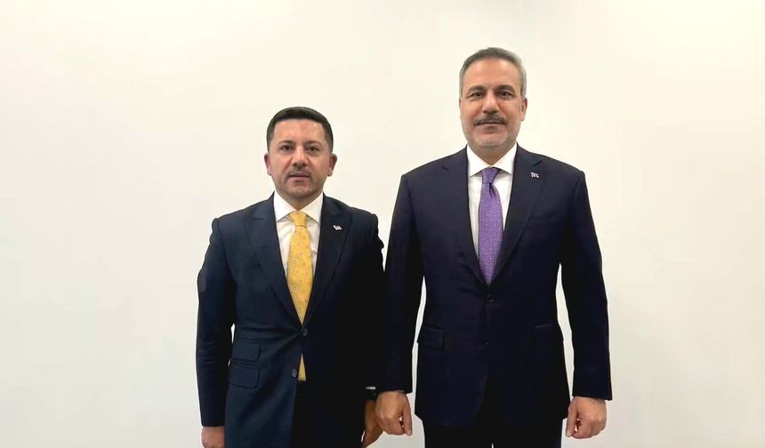 Başkan Rasim Arı’dan Bakan Hakan Fidan’a Ziyaret: “Nevşehir’imiz İçin Çalışmaya Devam Ediyoruz”
