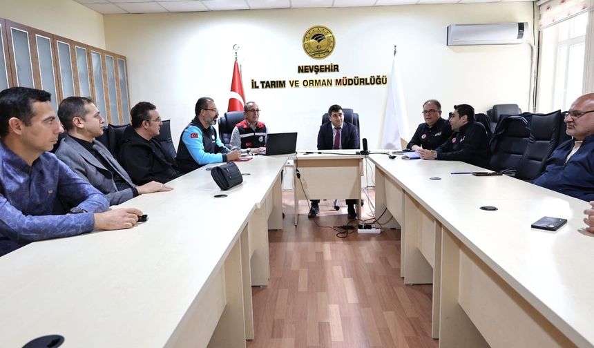 Afetlere Hazırlık Toplantısında Kurumlar Arası Koordinasyon Değerlendirildi