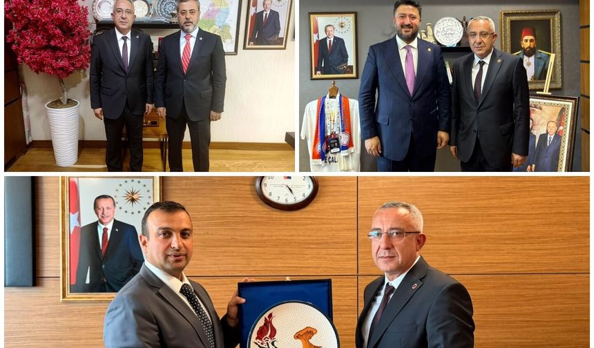 Gülşehir Belediye Başkanı Erkan Çiftci Ankara’da  Temaslarda Bulundu