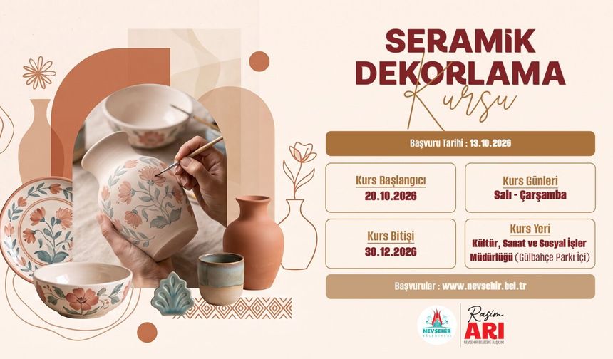 Nevşehir Belediyesi’nden Sanatseverlere Müjde