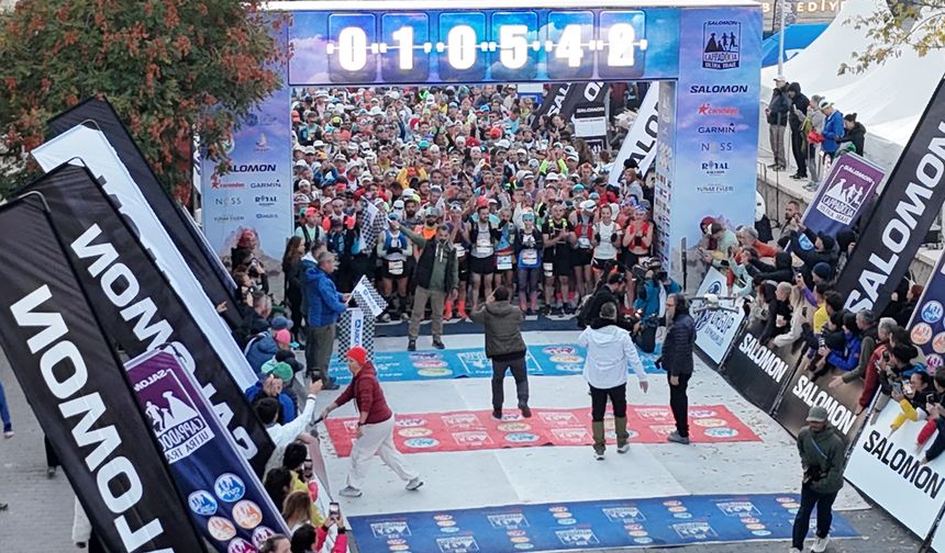 Kapadokya Ultra Trail'e 78 Ülkeden 2 bin 954 Sporcu Katılacak