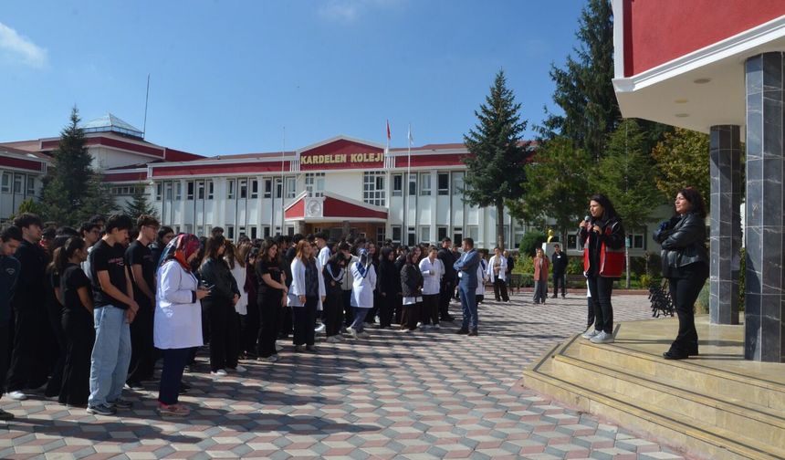 Kardelen’de Tahliye Tatbikatı Yapıldı