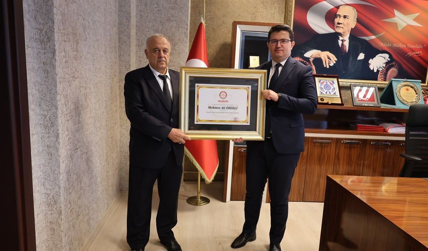 NTSO Başkanı Mehmet Ali Öbekli Mazbatasını Aldı