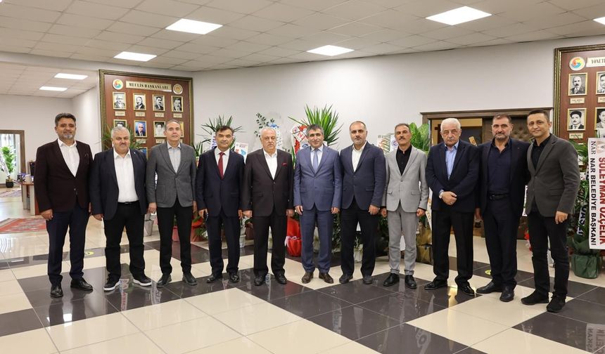 NEVÜ Rektörü Prof. Dr. Semih Aktekin’den NTSO Yönetimine Hayırlı Olsun Ziyareti