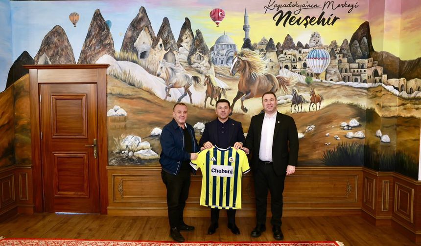 Fenerbahçe Heyetinden Nevşehir Belediyesine Anlamlı Ziyaret