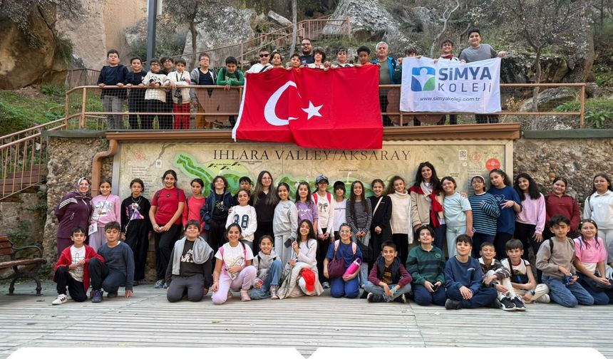 Nevşehir Simya Koleji 5. Sınıf Öğrencilerinden Kapadokya’nın Tarihi ve Doğal Güzelliklerine Yolculuk