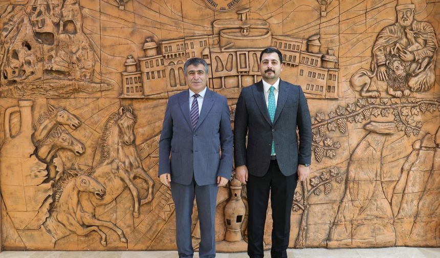 İl Özel İdaresi Genel Sekreteri Balak’tan Rektör Aktekin’e Ziyaret