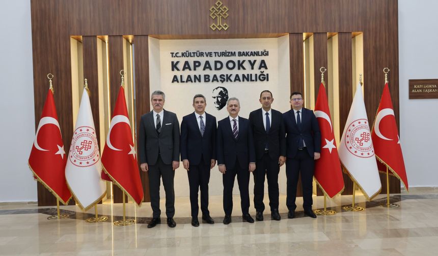 Kapadokya Alan Başkanı Aslanbay, Üst Düzey Yargı Mensuplarıyla Görüştü