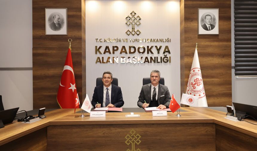 Kapadokya Alan Başkanlığında İş Birliği Protokolü İmzalandı